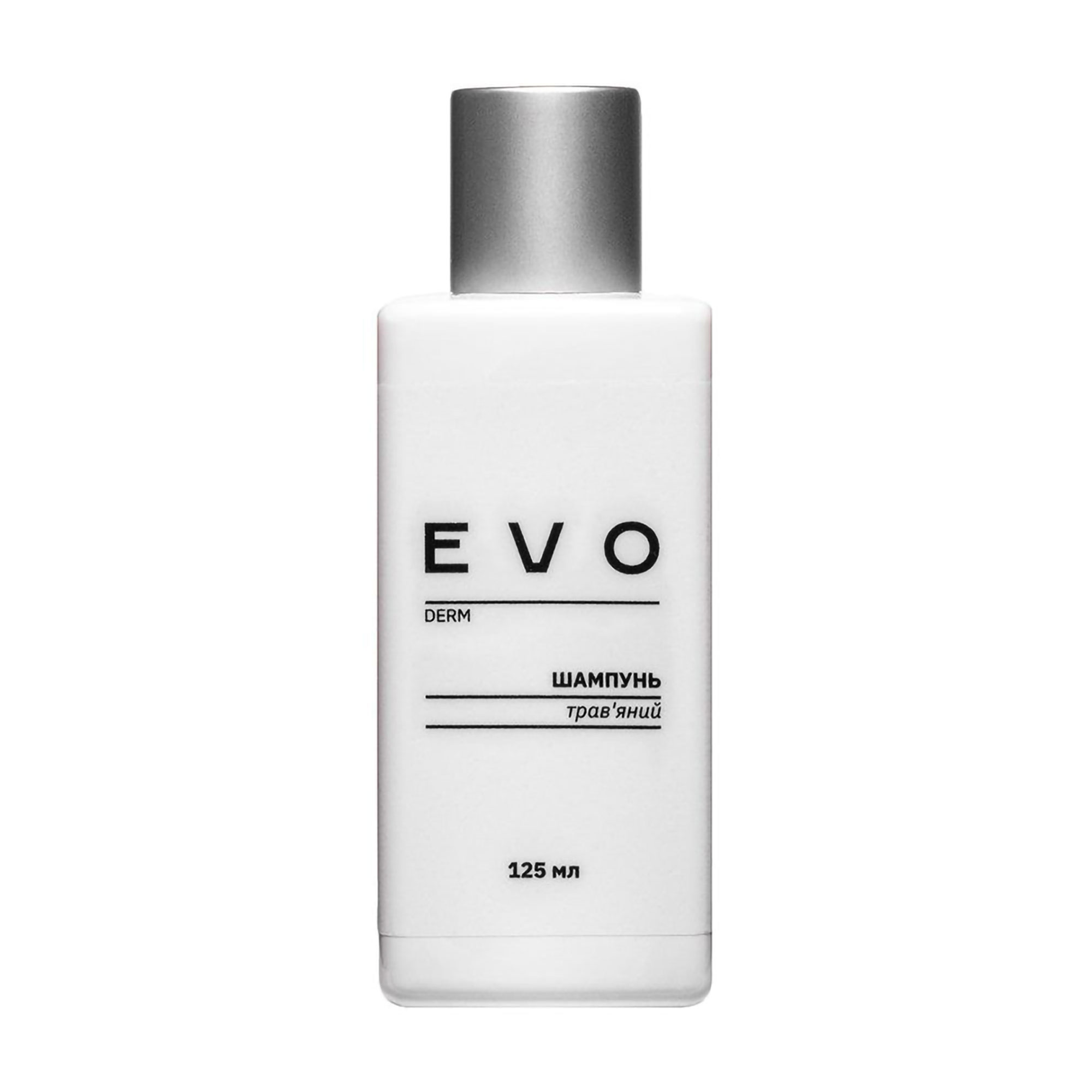Трав'яний шампунь для волосся EVO derm, 125 мл